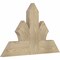 Ekena Millwork Richland Rough Sawn Timber Gable Bracket, Douglas Fir, 36"W x 23"H x 2"D x 6"F, 15/12 Pitch GBW036X23X0206RIC00RDF - alternate 3